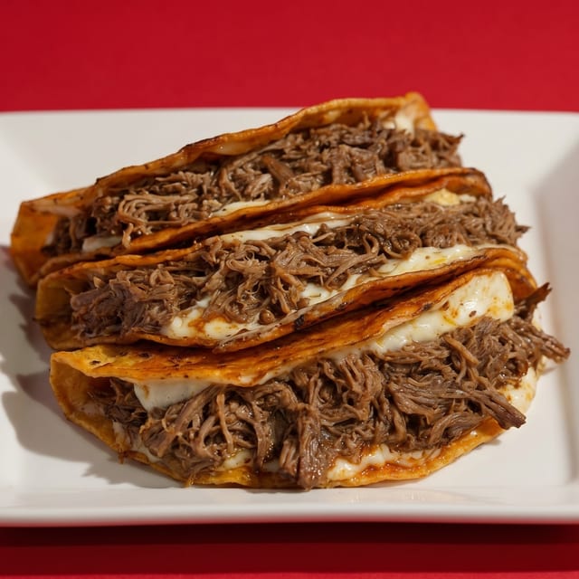 Quesa Birria Tacos.
