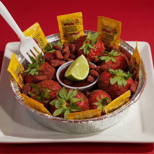 Spicy Strawberries.